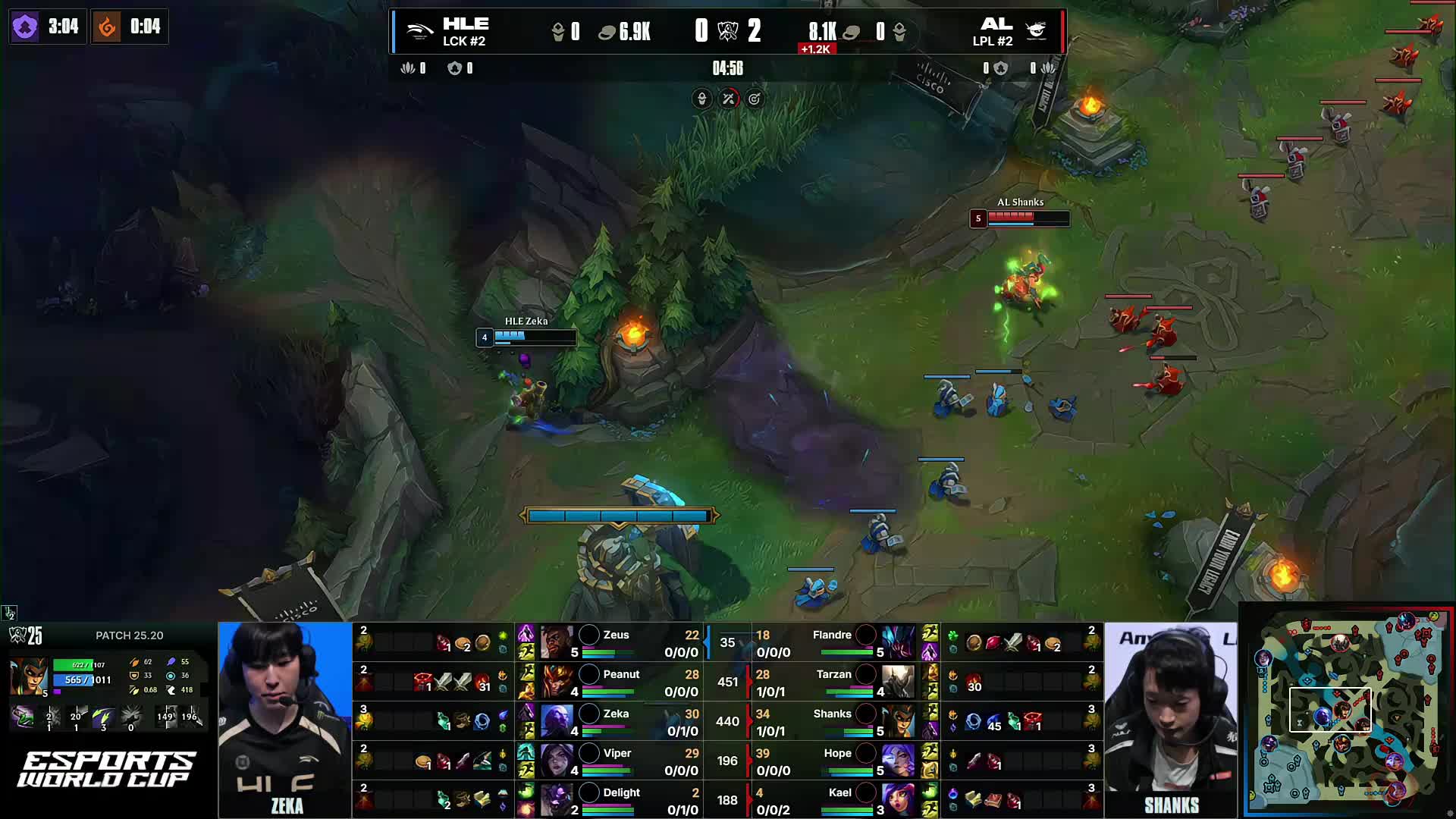 绝地翻盘！Puff艾希三箭三杀Mole佐伊 Puff队大劣势翻盘成功